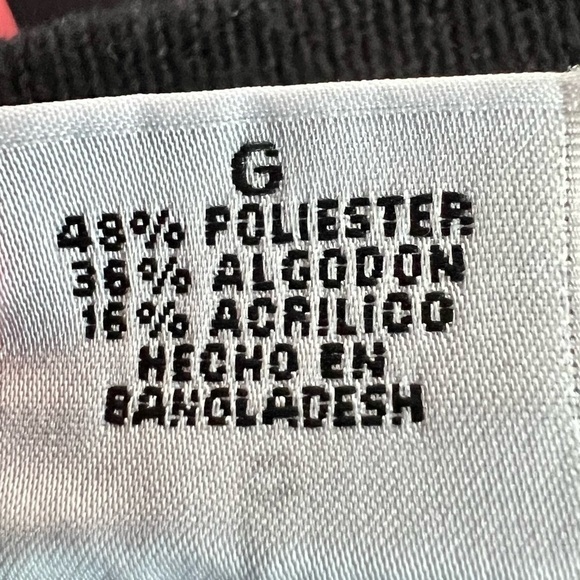 LIZ Claiborne Marled Open Front Cardigan Sweater Black White Grey Pockets L - Picture 10 of 12